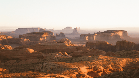 Camping above Monument Valley riding to Sturgis 2025!