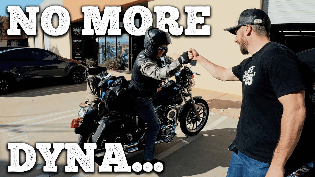 1,100 Miles Home on a Harley He Just Won
