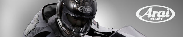Arai helmet banner