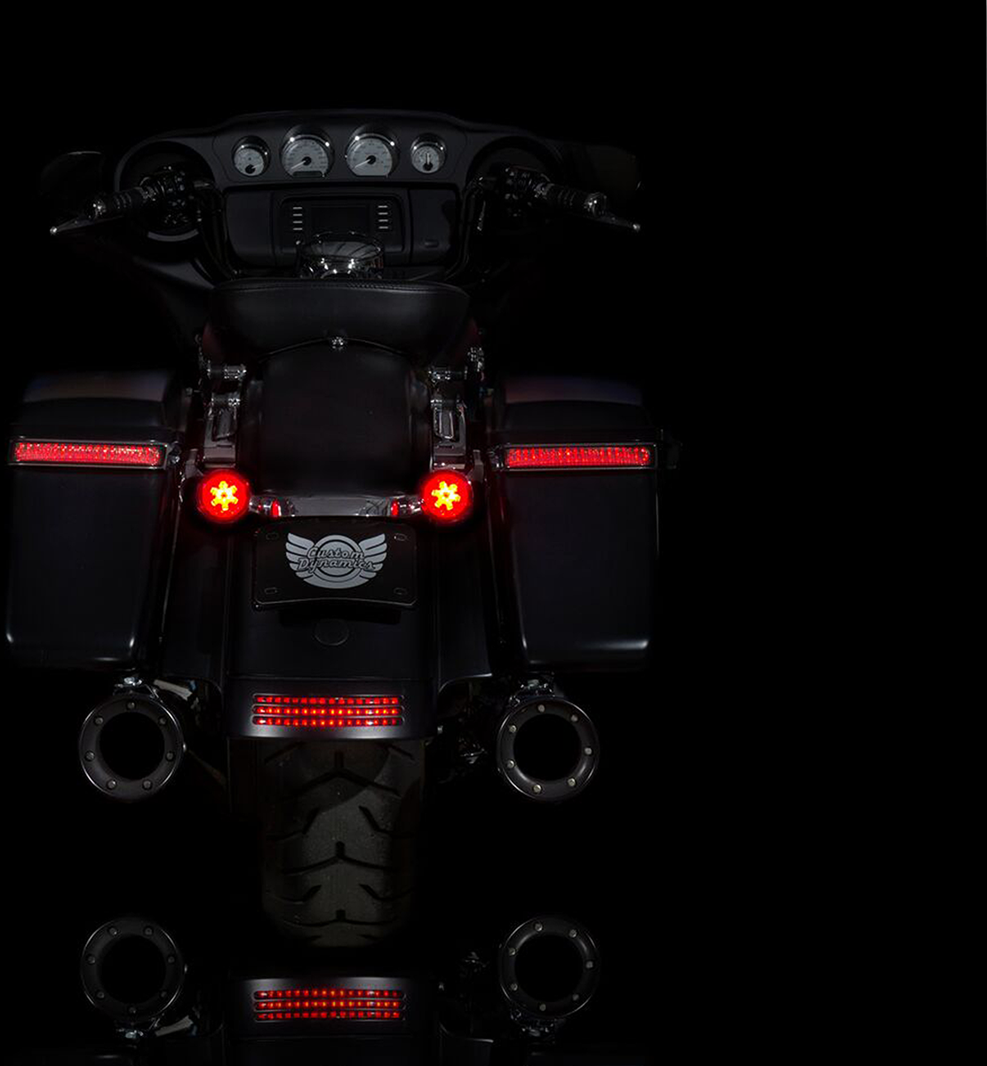 ProBEAM® Red LED Turn Signals with Red Lenses | Custom Dynamics