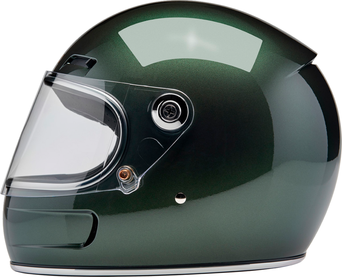 bitwell gringo s metallic navy motorcycle helmet Biltwell Gringo SV Helmet - Metallic Sierra Green