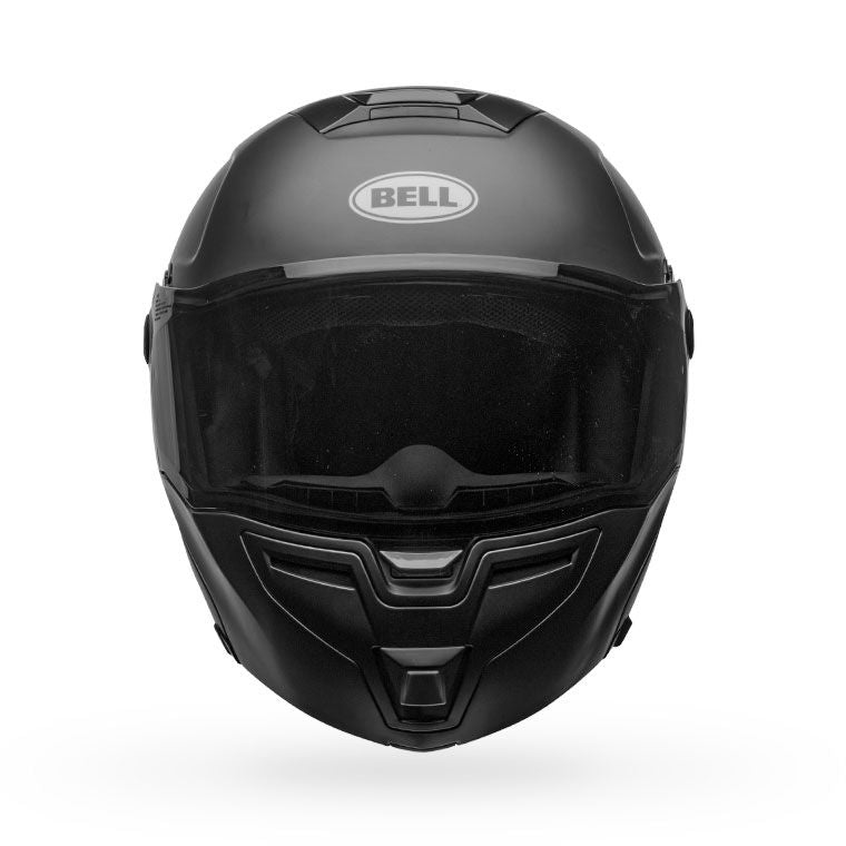 bell flat black helmet Bell SRT Matte Black Modular Helmet