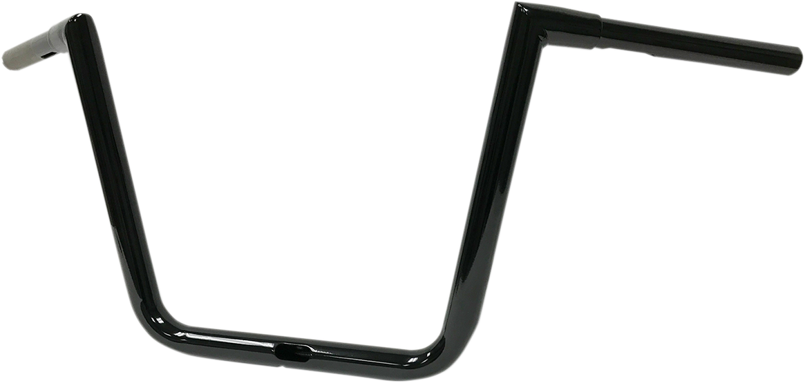 13" Hefty Twin Peaks Handlebar - Black | LA Choppers