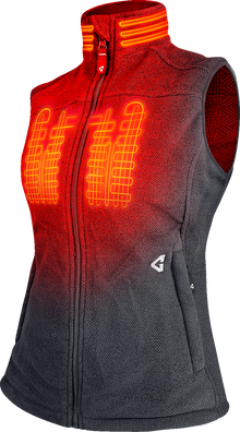 Gerbing Heated Clothing Women'S 7V Thermite Heated Fleece Vest 2.0 - Gray |