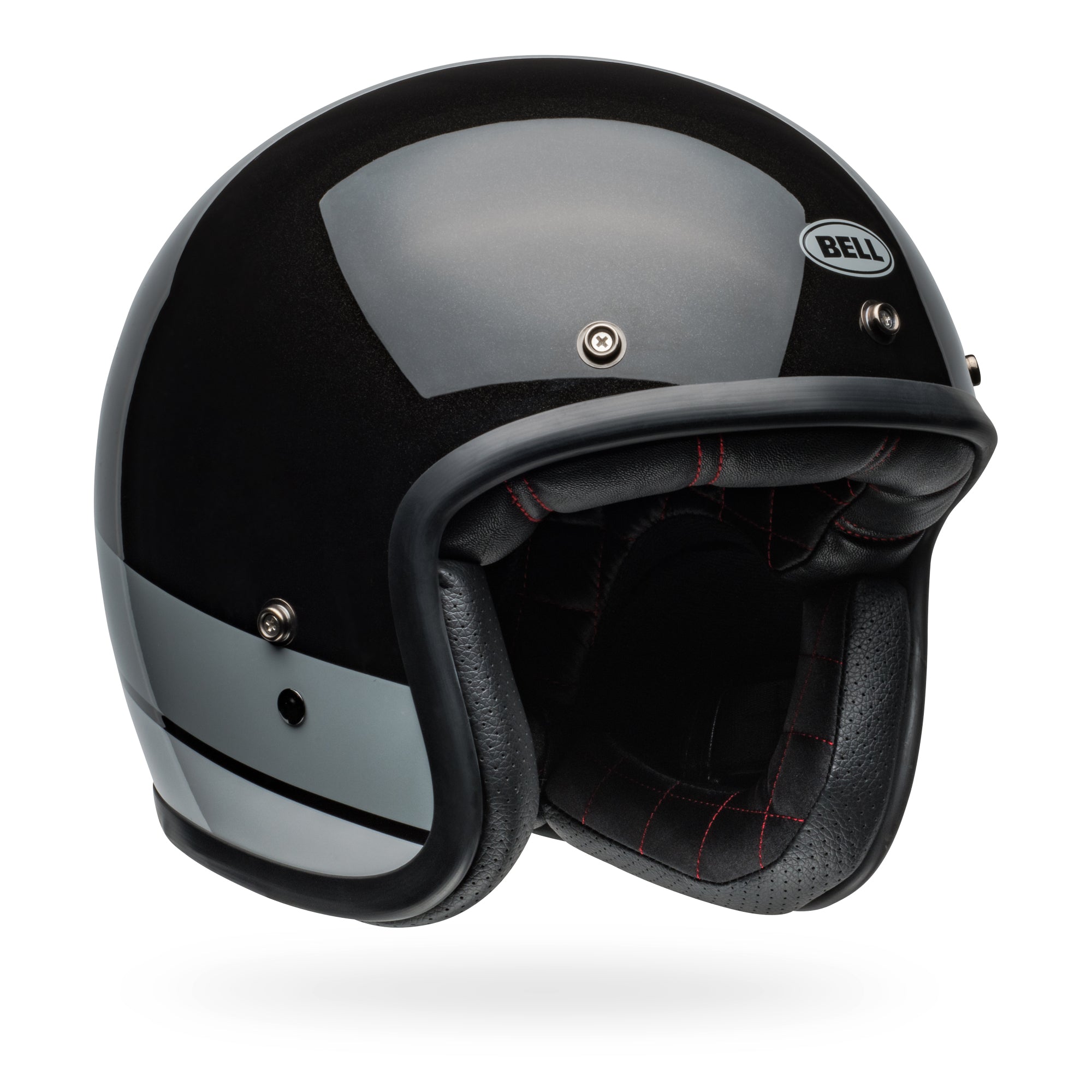 Bell Custom 500 Apex Gloss Black Flake Helmets