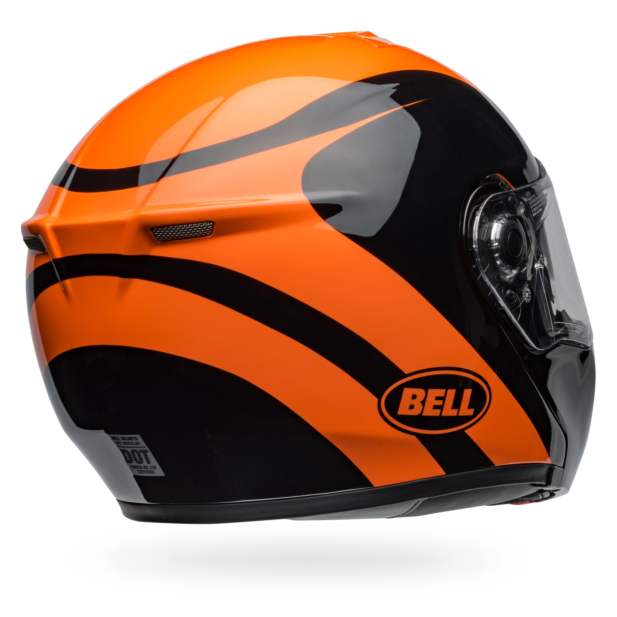 Bell SRT-Modular Velo Gloss Black/Orange Helmets