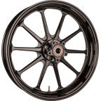 Slyfox Track Pro - Rear - Single Disc/Without Abs - Black - 17X6