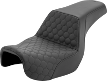 Saddlemen Step-Up Seat - Honeycomb - Dyna '06-'17