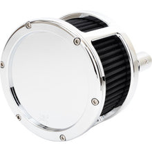 Feuling Parts Air Cleaner - Ba Race Series - Solid Cover - Black Filter - Chrome Finish