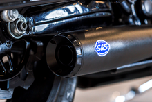 S&S Cycle 2-Into-1 Diamondback Exhaust System - Guardian Black - 50-State