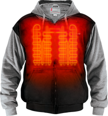 Gerbing Heated Clothing 7V Battery Heated Hoodie - Black - Mens |
