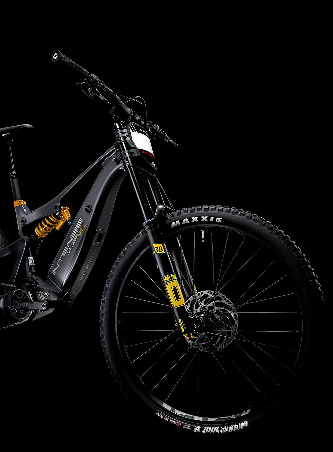 Tazer MX Carbon E-Bike - Pro Build - Gray/Black