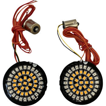 Custom Dynamics - Dynamic Clusters2™ LED Turn Signal Inserts - CLEARANCE SALE
