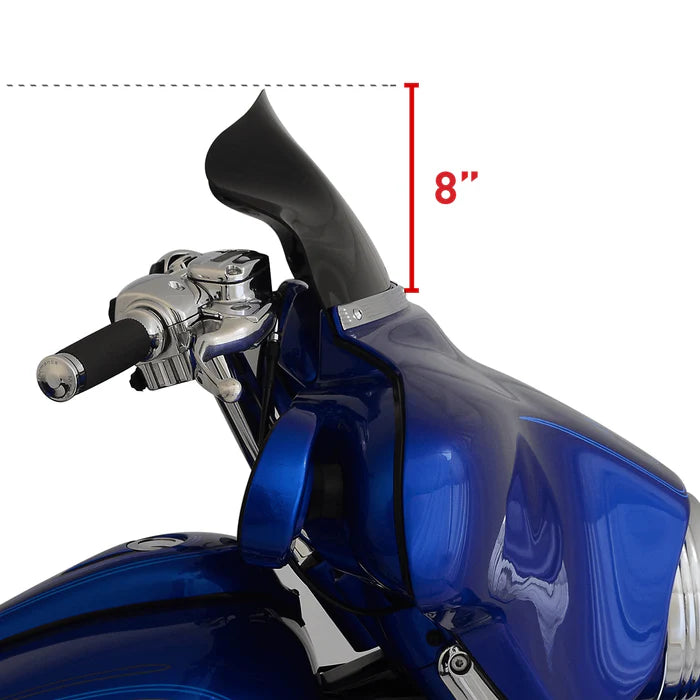 Klock Werks Flare® Windshield For Harley-Davidson® 1996-2013 Street Glide (Flht, Flhx)