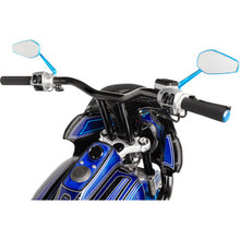 Arlen Ness - Knurled Grips - Cable - Blue