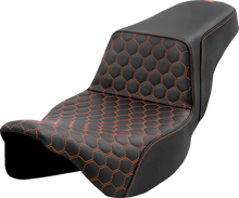Saddlemen Step-Up Seat - Honeycomb - Extended Reach - Fl '08-'23