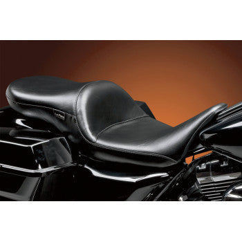 Le Pera Maverick Seat - without Backrest - Smooth - Black - FL '08-'23