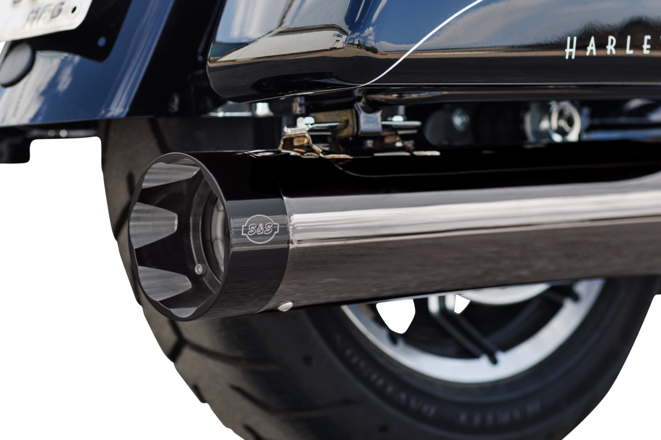 2-into-1 Lava Chrome Sidewinder® Exhaust System - 49-State | S&S Cycle