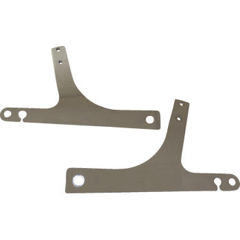 Drag Specialties - Sissy Bar Side Plates - Chrome