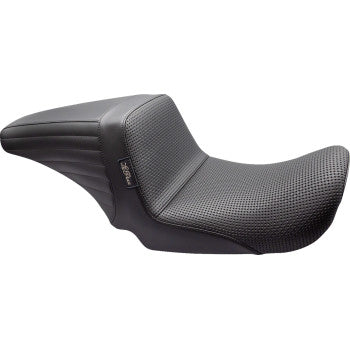 Le Pera Kickflip Up Front Seat - Black - Dyna '06-'17