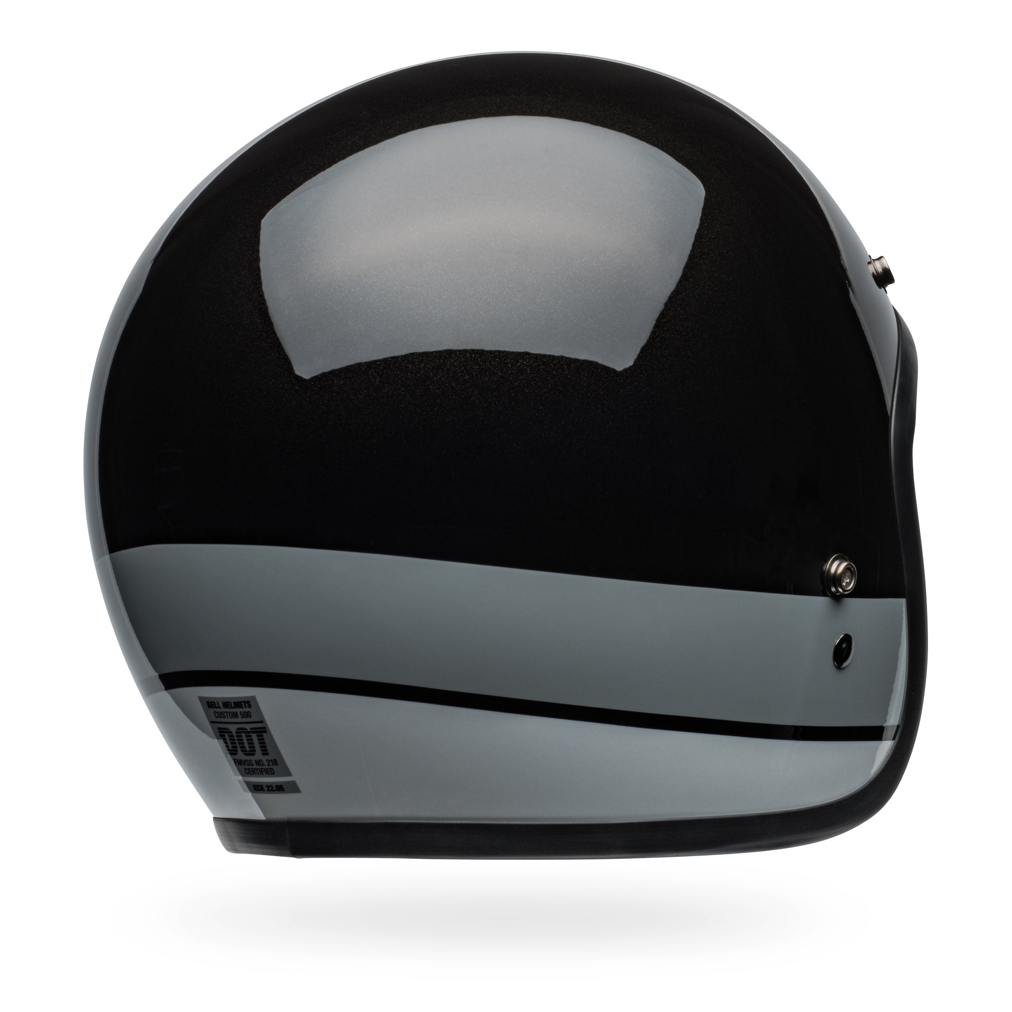 Bell Custom 500 Apex Gloss Black Flake Helmets