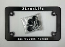 2LaneLife Metal License Plate Frame
