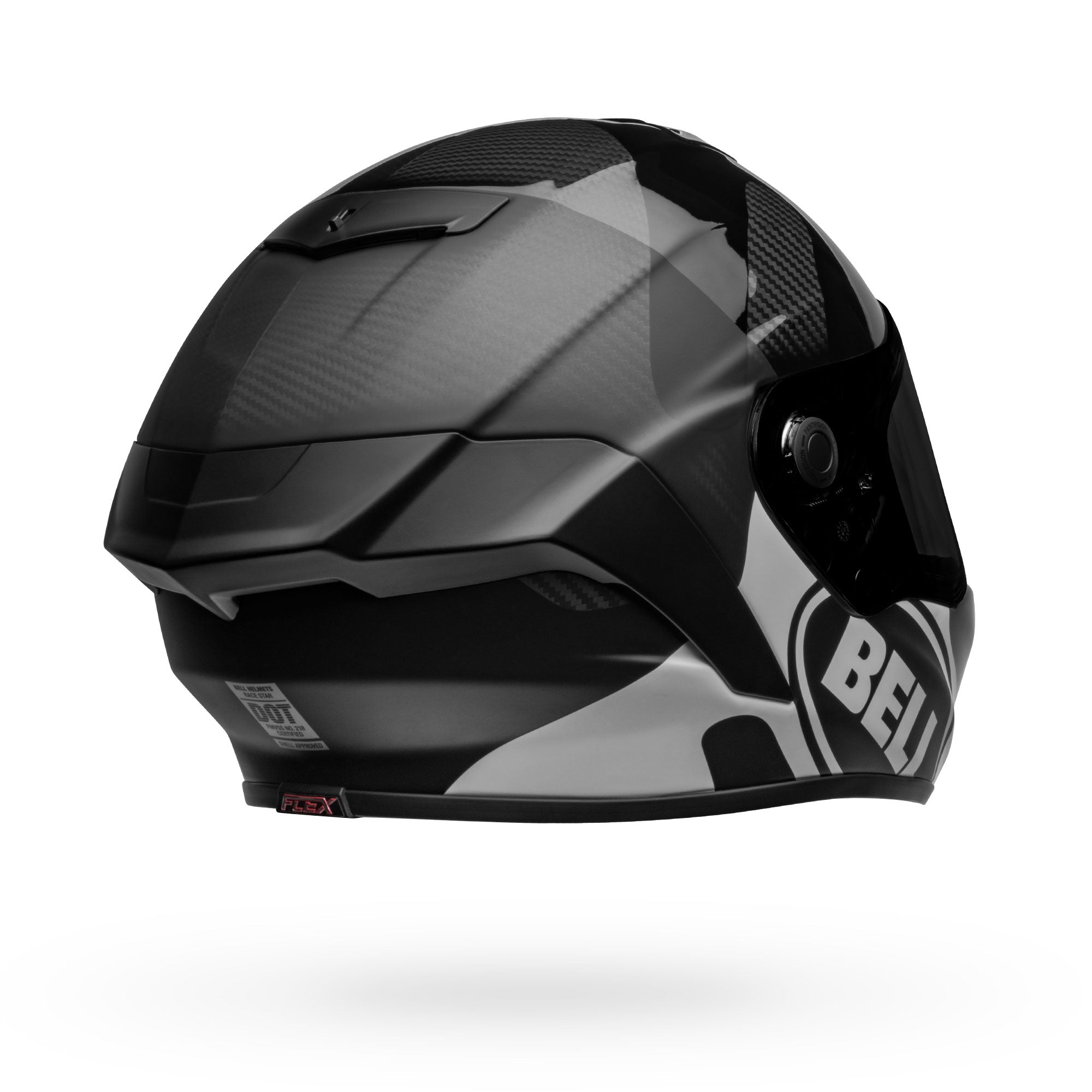 Bell Race Star DLX Flex Hello Cousteau Algae Matte/Gloss Black/White Helmets