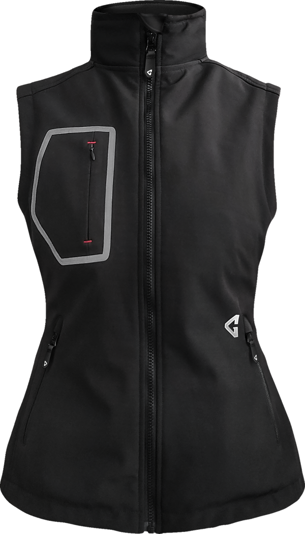 Gerbing Heated Clothing Women'S 7V Torrid Softshell Heated Vest 2.0 - Black |