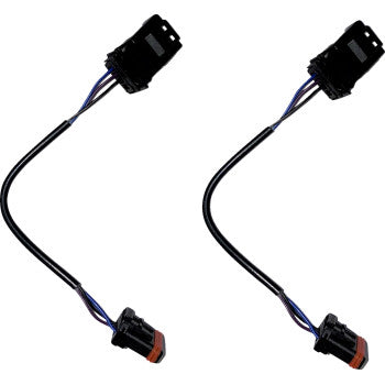 Custom Dynamics Front Turn Signal Extension Harness For '18+ Softail - 4"