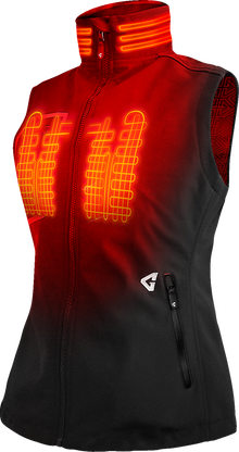 Gerbing Heated Clothing Women'S 7V Torrid Softshell Heated Vest 2.0 - Black |