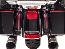 Ciro Filler Panel Light - Red Lens - Red Leds - Chrome |