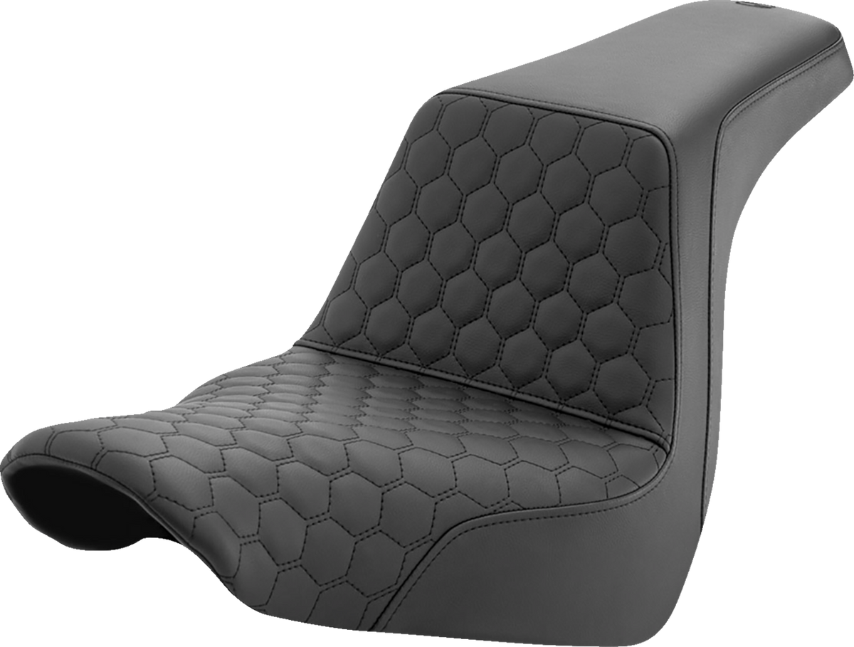 Saddlemen Step-Up Seat - Honeycomb - Fl/Fx '18-'23