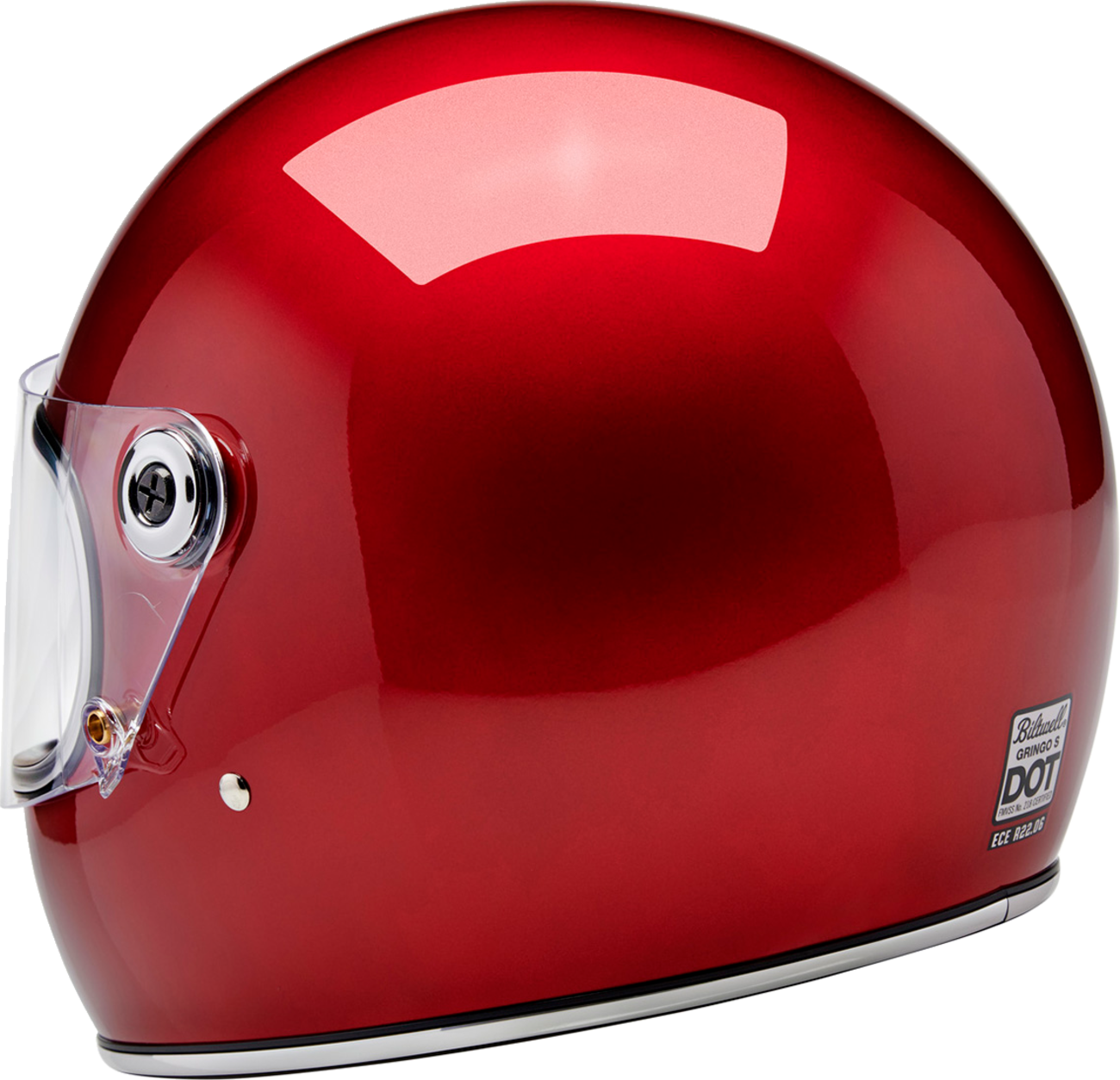 Gringo S Helmet Metallic Cherry Red