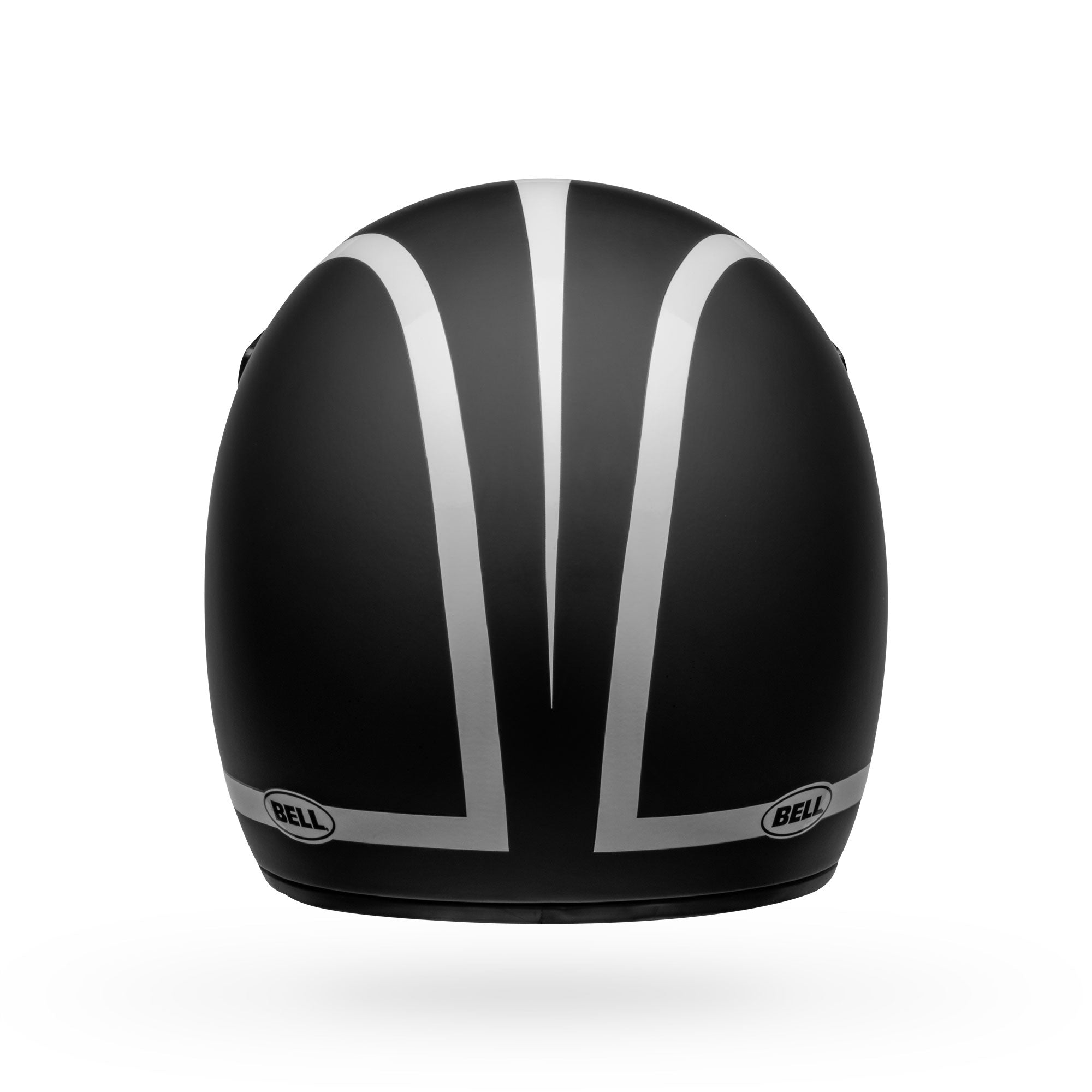 black&white motorcycle helmet Bell Moto-3 Fasthouse Old Road Matte Black/White Helmet