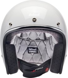Biltwell Bonanza Helmet Gloss White