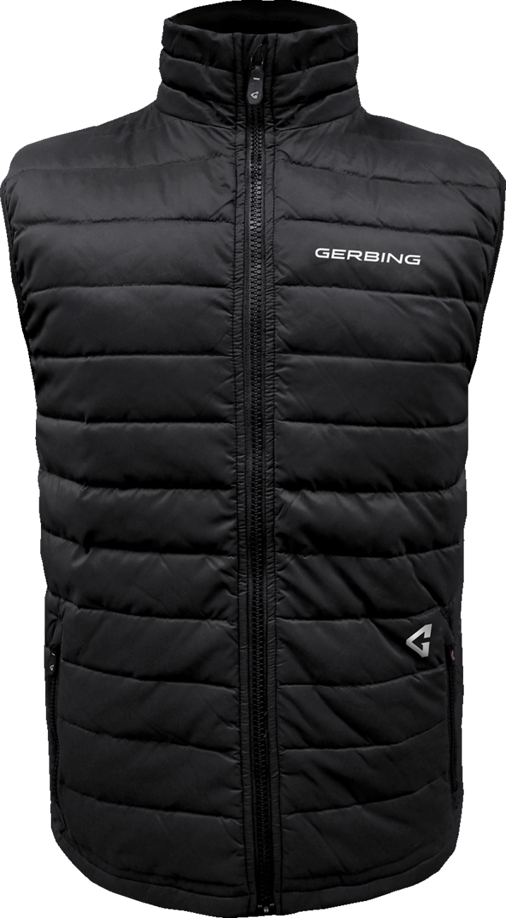 Gerbing Heated Clothing 7V Khione Puffer Heated Vest 2.0 - Black - Mens |
