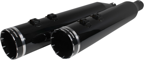 Khrome Werks 4-1/2" Hp-Plus® Slip-On Mufflers - Obsidian Tracer