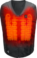 7V Battery Heated Vest Liner - Black - UNISEX | Gerbing Heated Clothing