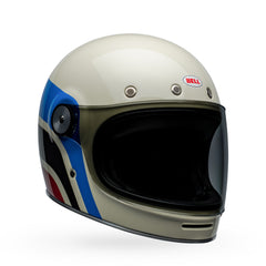 Bell Bullitt Speedway Gloss Vintage White/Blue Helmets