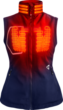 Gerbing Heated Clothing Women'S 7V Torrid Softshell Heated Vest 2.0 - Navy |