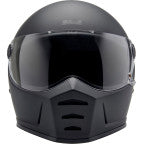 Biltwell Lane Splitter Helmet Flat Black Factory