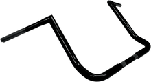 LA Choppers 14" Twin Peaks Touring Handlebar - Black