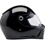 Biltwell Lane Splitter Helmet Gloss Black
