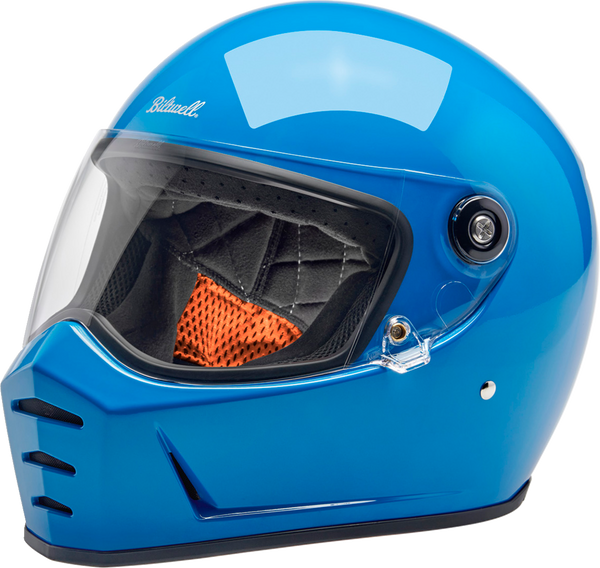 Biltwell Lane Splitter Helmet Gloss Tahoe Blue