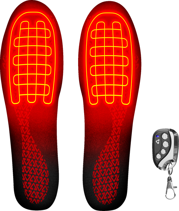 Gerbing Heated Clothing 3V Rechargeable Heated Insoles With Remote |