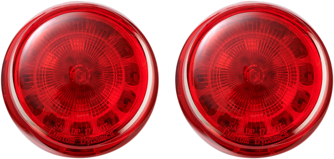 ProBEAM® Turn Signal Inserts - 1156 - Red | Custom Dynamics