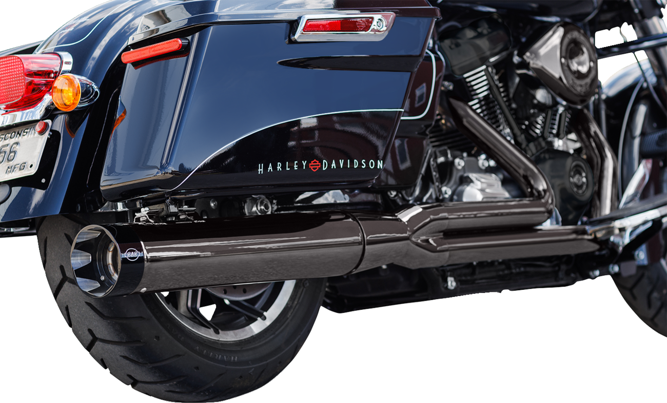 2-into-1 Lava Chrome Sidewinder® Exhaust System - 49-State | S&S Cycle