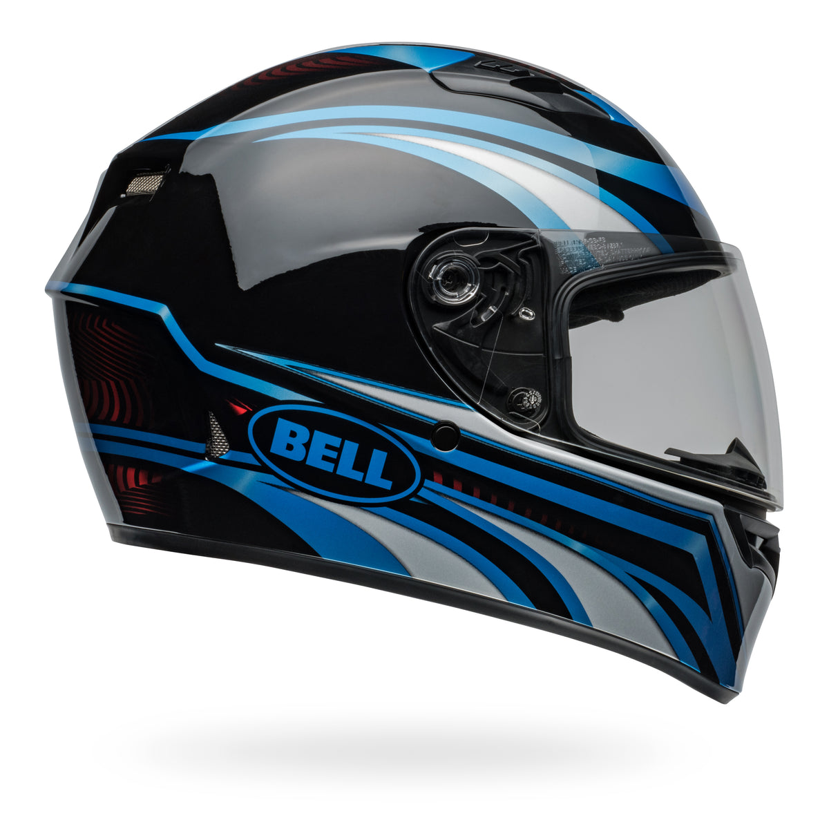 Bell Qualifier Conduit Gloss Blue/Black Helmets