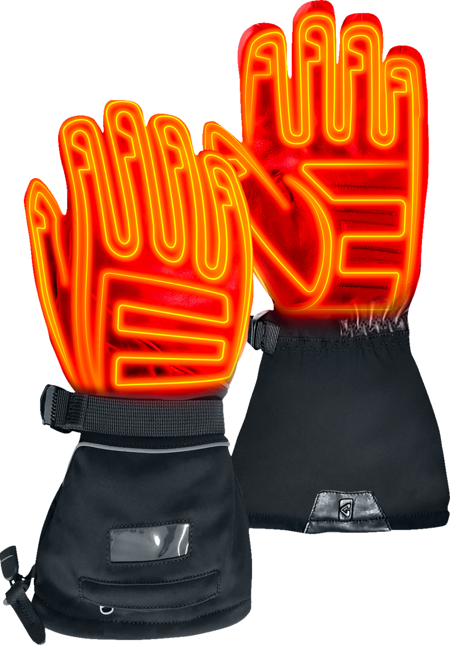 GT5 12V Hybrid Heated Gloves - Black | Gerbing Heated Clothing