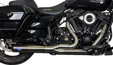 S&S Cycle 2-Into-1 Diamondback Exhaust System - Stainless Steel - 50-State